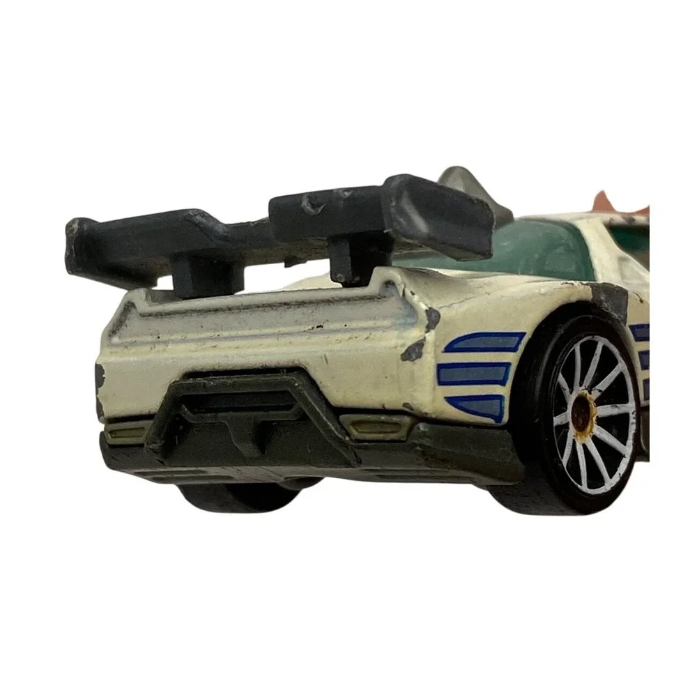Hot‎ Wheels Acura NSX White Blue 22 Racing K Cao M Cheung Diecast Car Malaysia